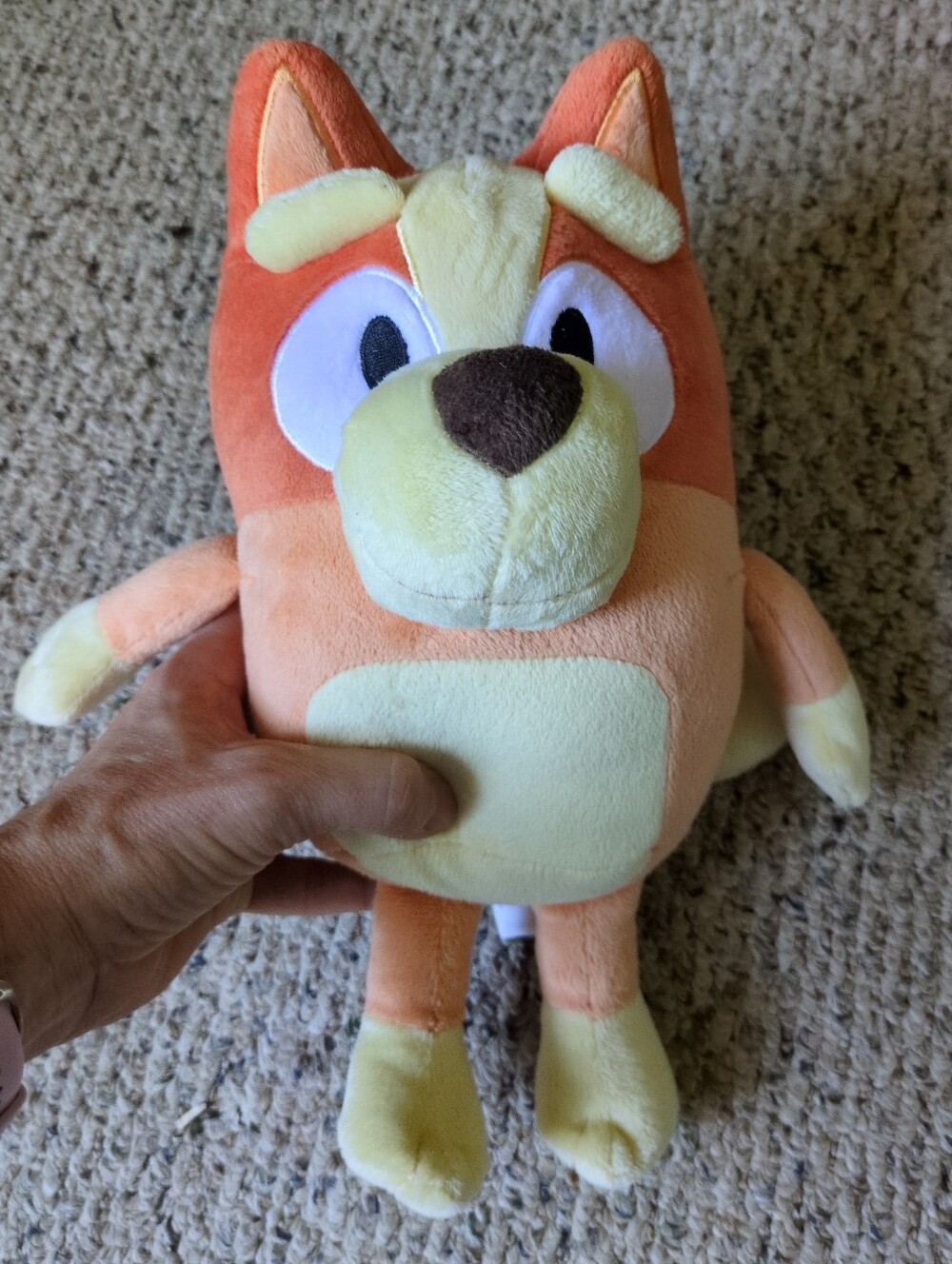 Talking Bingo Bluey Character Plush Says Phrases Music Theme Song